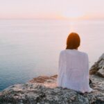 Bild frau Meer